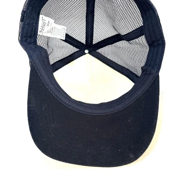 Under The Hood Auto Snapback Trucker Hat Mesh Back "We Work Front & Back Ends" - Picture 4 of 4